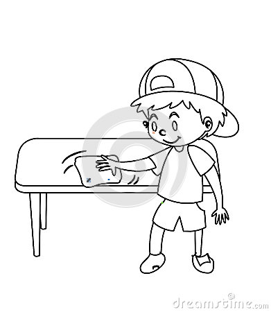 little-boy-wiping-table-coloring-page-87361630